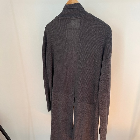 COA by Anthropologie Open Gray Knit Cardigan - Picture 4 of 5